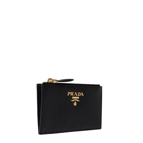 prada card holder satin.